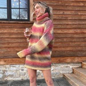 VRG GRL Knit Sweater Dress